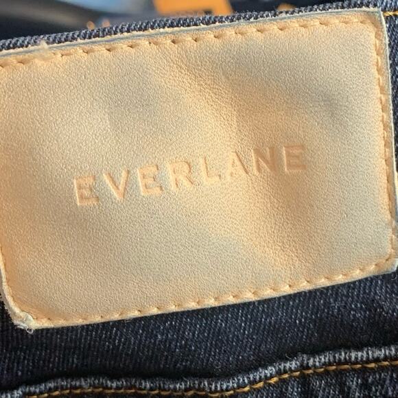 Everlane Jeans The High Rise Skinny Ankle Dark Wash Women's Size 32 - Picture 8 of 11